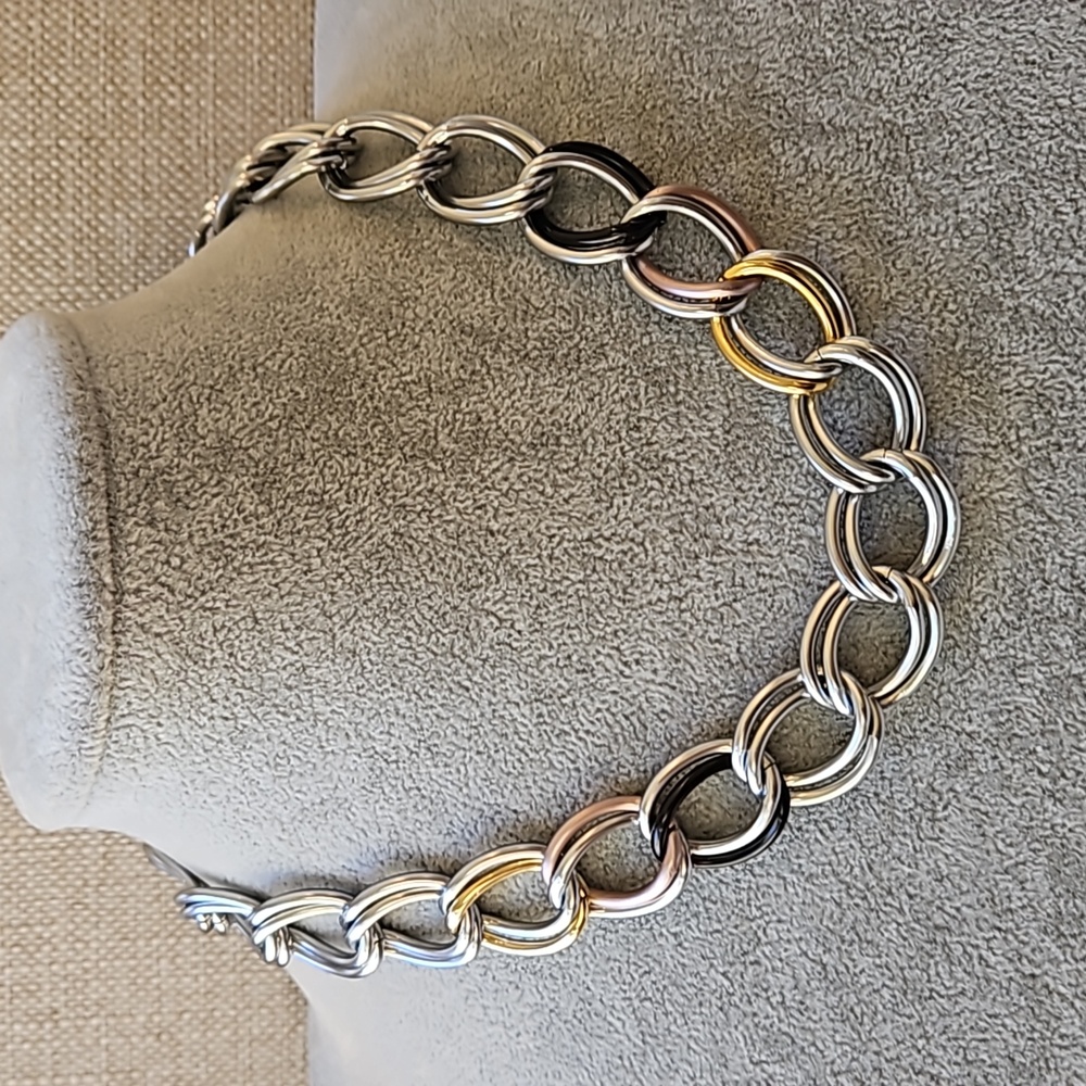 Sabika W19 Double Oval Chain Necklace